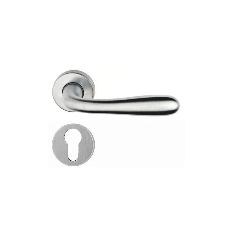 doppia maniglia all.agnone rosetta 45 yale cromo/s
