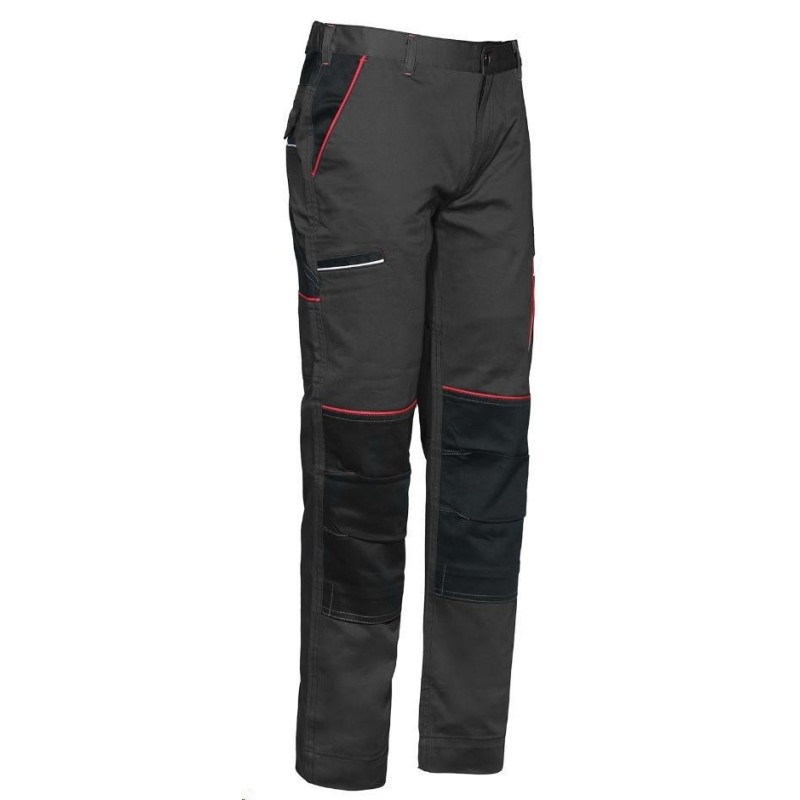 pantalone stretch boom 9030b grigio antracite
