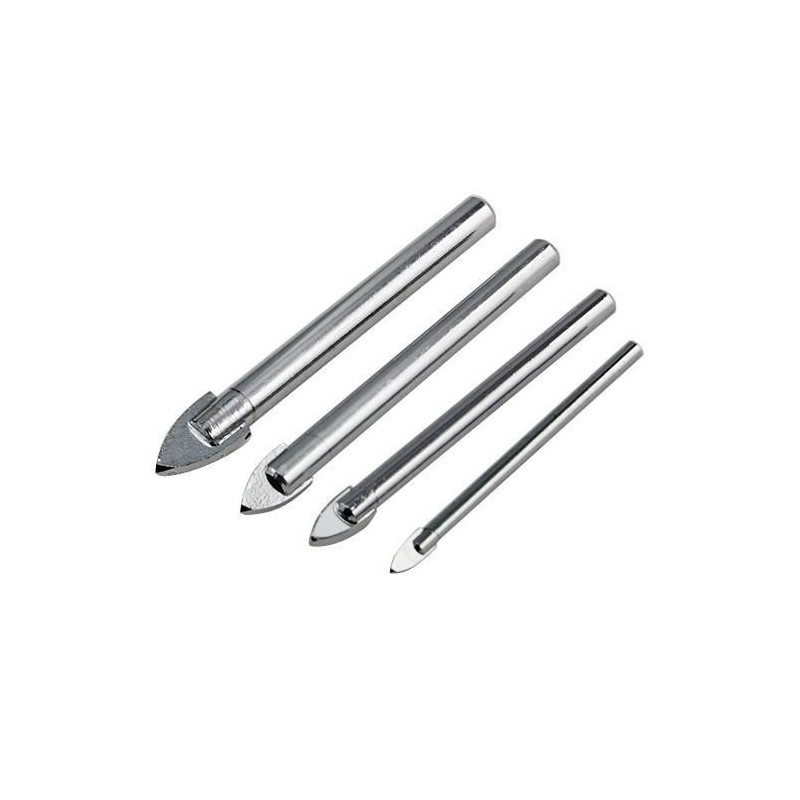 punta a lancia per vetro mm.6x100