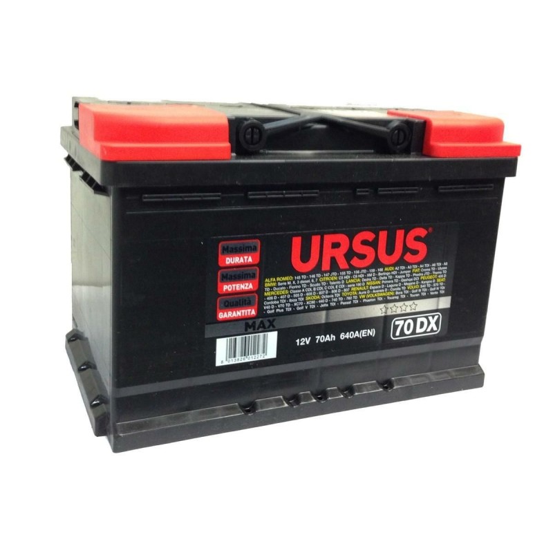 batteria ursus max 70 dx