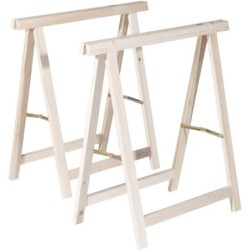 cavalletto in legno abete 75x75
