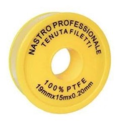 nastro teflon 3/4 professionale mm.19 x 15m.