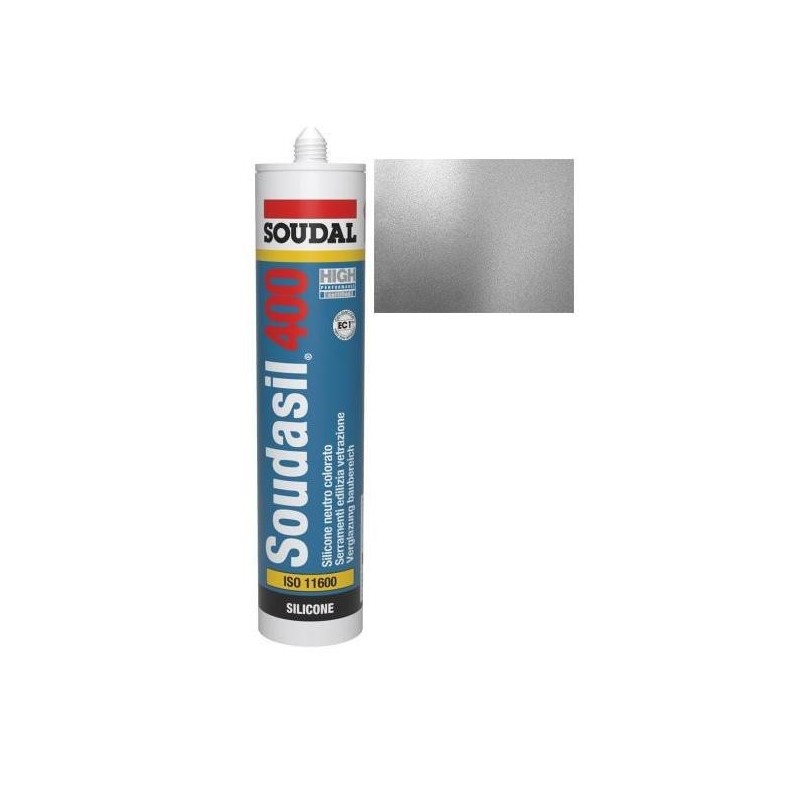 silicone alluminio neutro 310 ml.