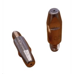 punta guidafilo per torcia saldatrice m6x28 d. 0.8