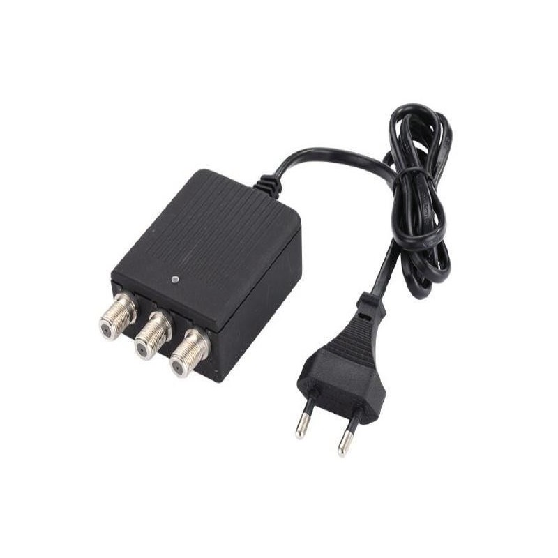 alimentatore antenna mkc 12v 300mah 1in-2out prese f