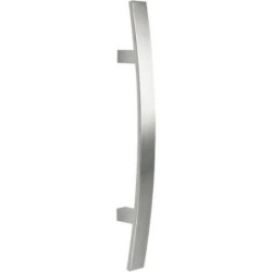 maniglione inox satinato mm.500 interasse mm.300 40x10