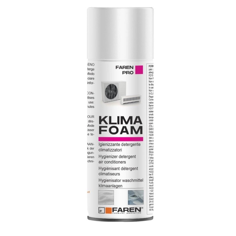igienizzante schiumogeno klima foaming 400 ml.