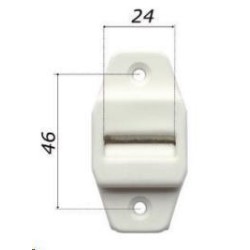 guida cinghia nylon con spazzolino