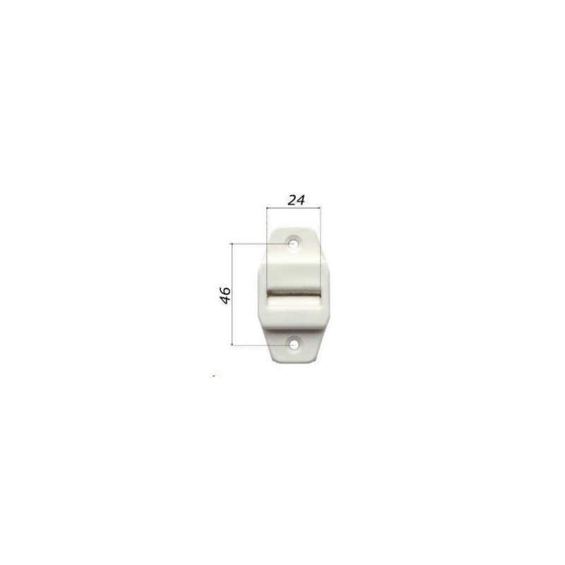 guida cinghia nylon con spazzolino