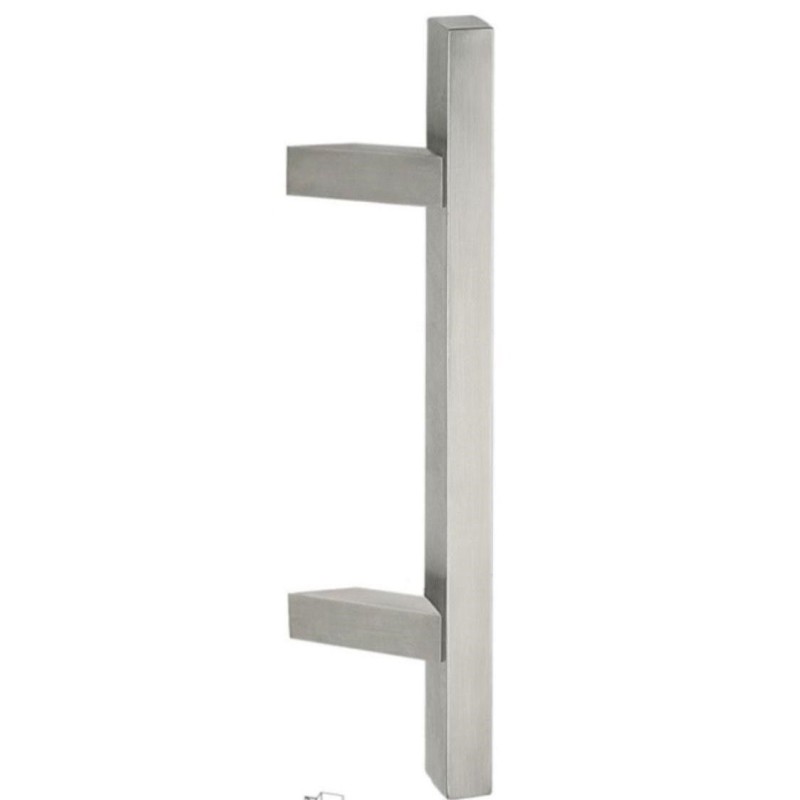 maniglione f0443z inox 304 mm.25x25x500 attacchi compresi