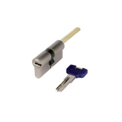 cilindro per pomolo cromo satinato 40-30 con barra