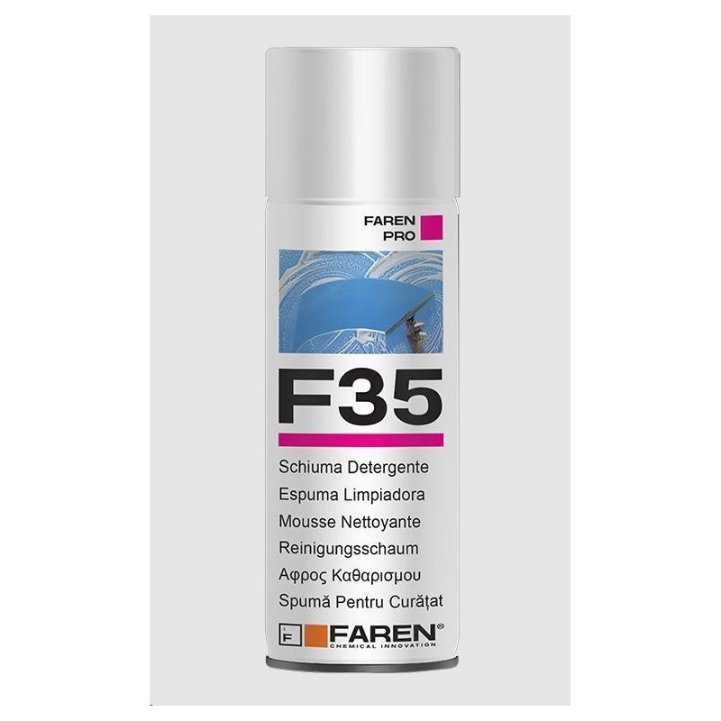 pulitore schiumogeno f35 spray 400 ml