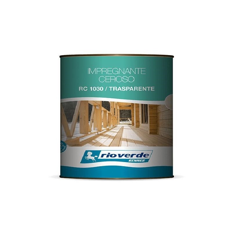 impregnante cerato all'acqua bianco l.2.5