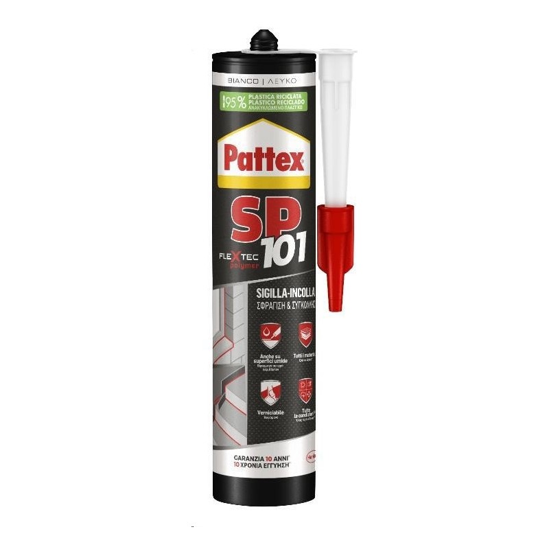 sp101 sigillante collante bianco 280ml.