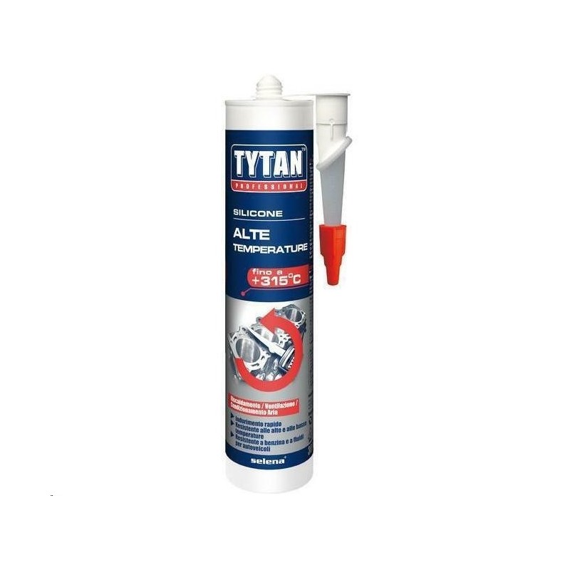 silicone alta temperatura nero 310ml 315°