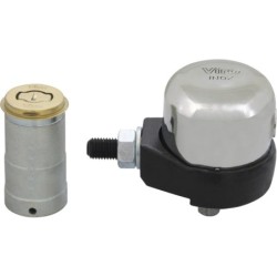 lucchetto a campana inox viro cilindro intercambiabile