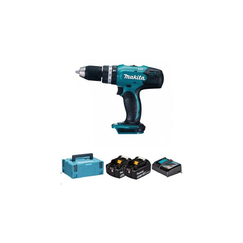 Trapano Avv.makita Dhp453Rfj 18V 2 Batt 3.0Ah