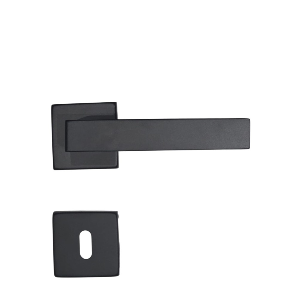 Doppia Maniglia Quadra Angolo 448 Nero Opaco