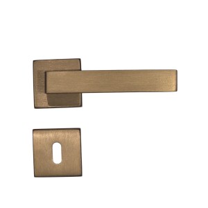 Doppia Maniglia Quadra Angolo 448 Bronzo