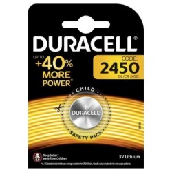 batteria duracell 3v 2450