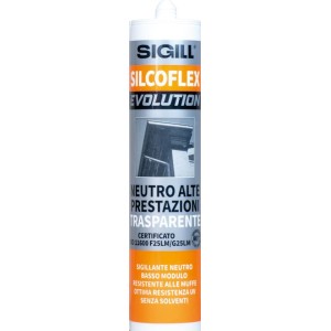 Silcoflex Evolution Neutro Trasparente 280 Ml.