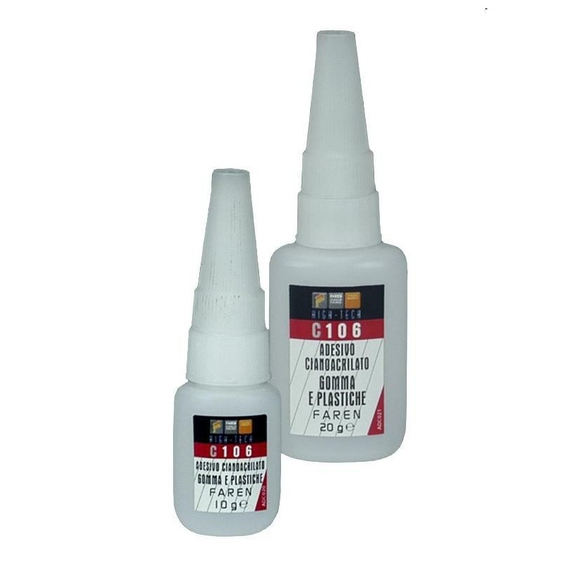cianoacrilato c106 gomme 20 gr