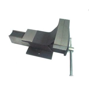 Morsa Da Banco Fissa Acciaio 100 Mm.