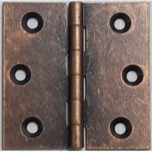 Cerniera Piana Ottone Bronzata 50X50