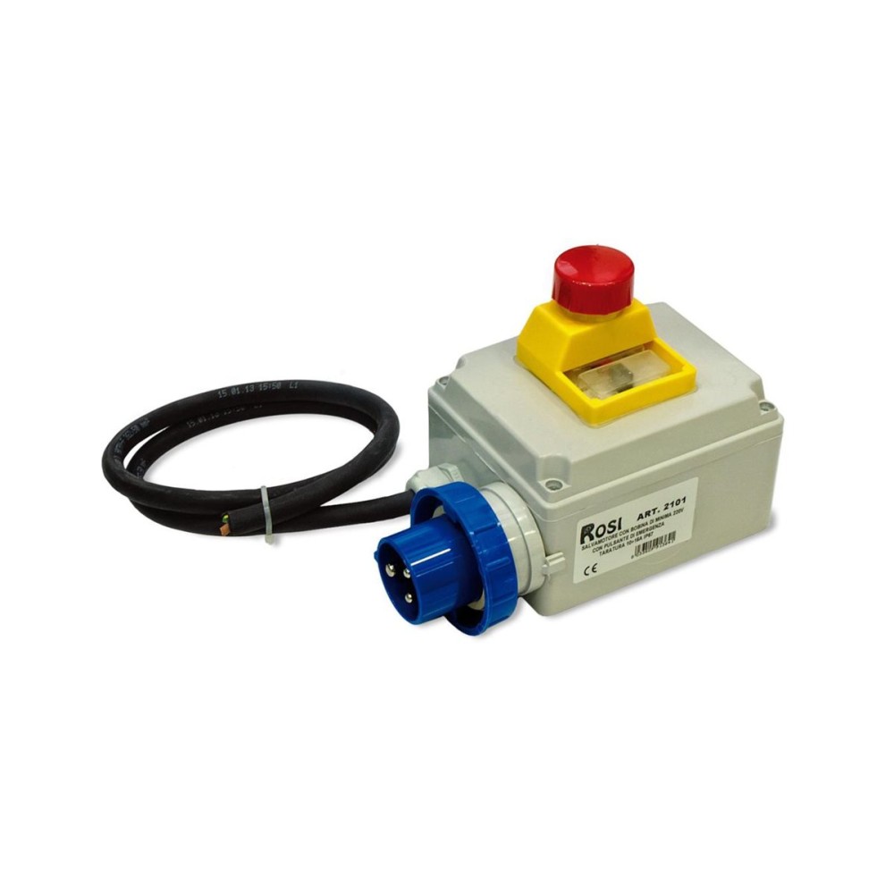SPINA CON INTERRUTTORE E DIFFERENZIZLE 10-16A 220V