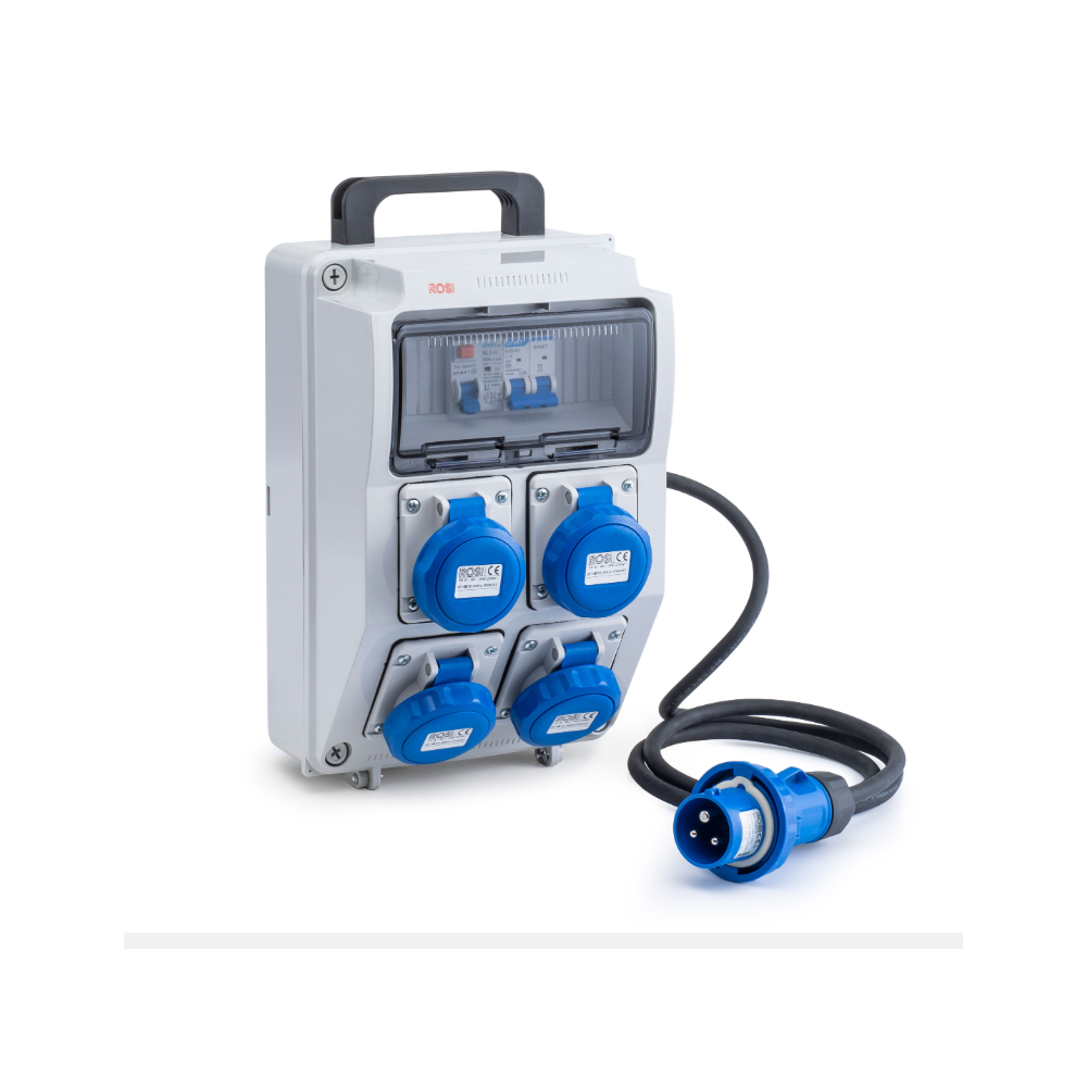 Quadro Da Cantiere 4 Prese 16A+T220V