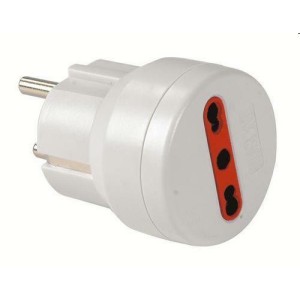 RIDUZIONE DA SPINA SCHUKO A PRESA 10-16