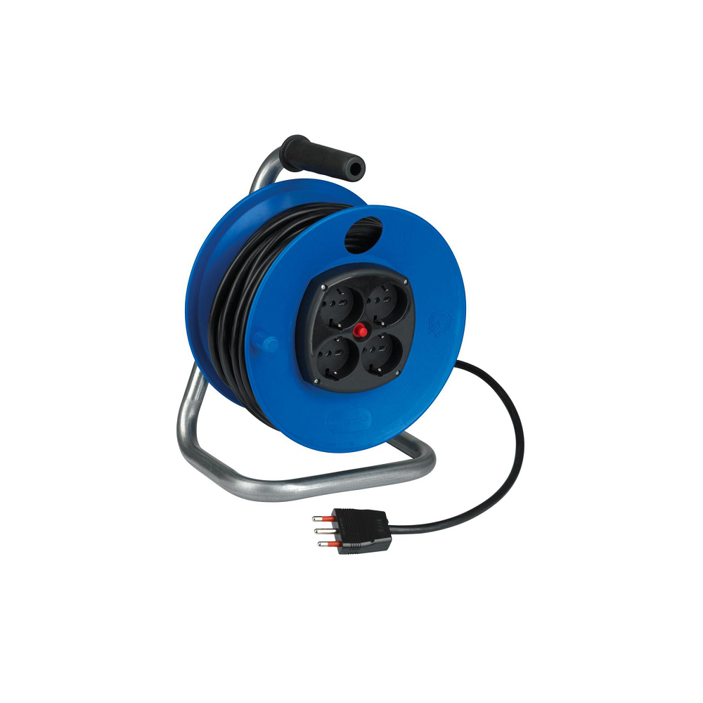 Avvolgicavo M.15 4 Prese Trivalenti