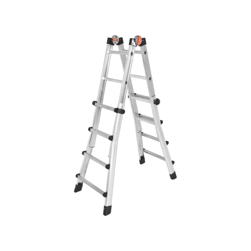 SCALA TELESCOPICA MULTIFUNZIONE IN ALLUMINIO 4+4 ALL020