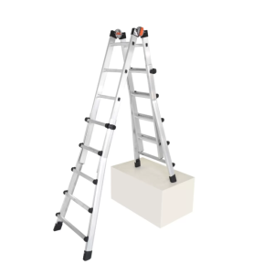 SCALA TELESCOPICA MULTIFUNZIONE IN ALLUMINIO 5+5 ALL040