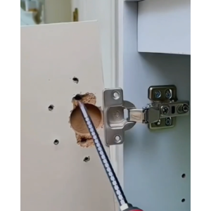 Piastra Di Riparazione Inox Per Cerniere A Scatto