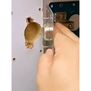 Piastra Di Riparazione Inox Per Cerniere A Scatto