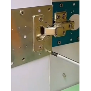 Piastra Di Riparazione Inox Per Cerniere A Scatto