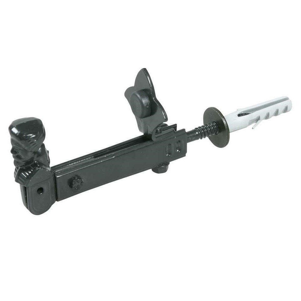 FERMA PERSIANA A OMETTO REGOLABILE NERO