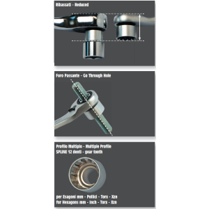 SET CHIAVI A 29 BUSSOLA RIBASSATE PASSANTI DA 1/4