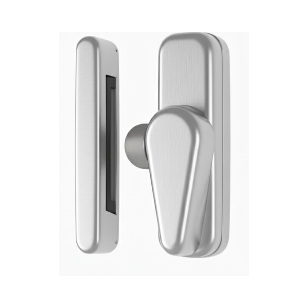 Tavellino Alluminio Manico Corto Argento