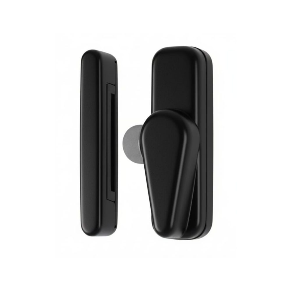 Tavellino Alluminio Manico Corto Nero