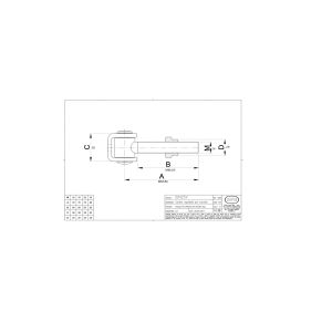 Cardine Superiore regolabile Da 24