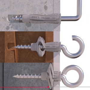 SECCHIELLO TASSELLI+VITI 8X40 VITE 5X50 PZ.150