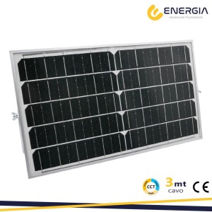 PANNELLO SOLARE CON PROIETTORE A LED 200W 3000 6400 °K