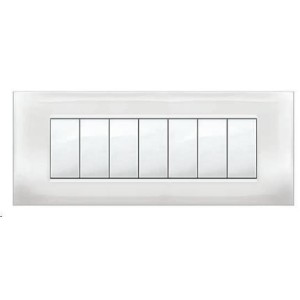 PLACCA BIANCA 7 MODULI...