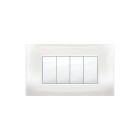 PLACCA BIANCA 4 MODULI...