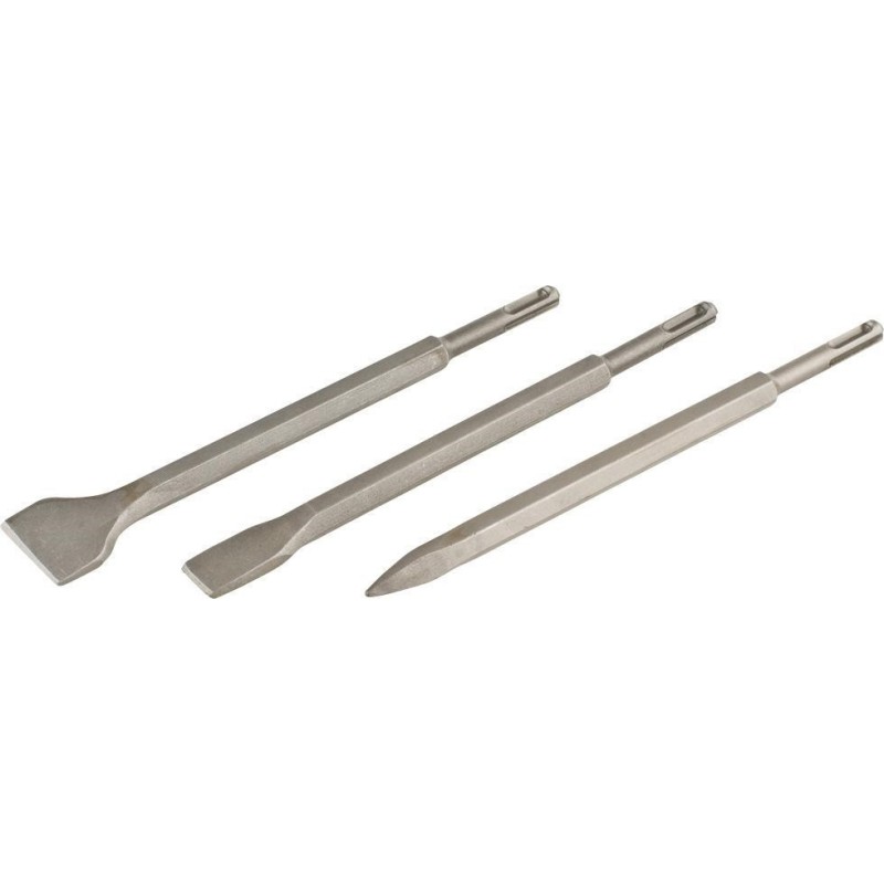 set 3 scalpelli sds plus