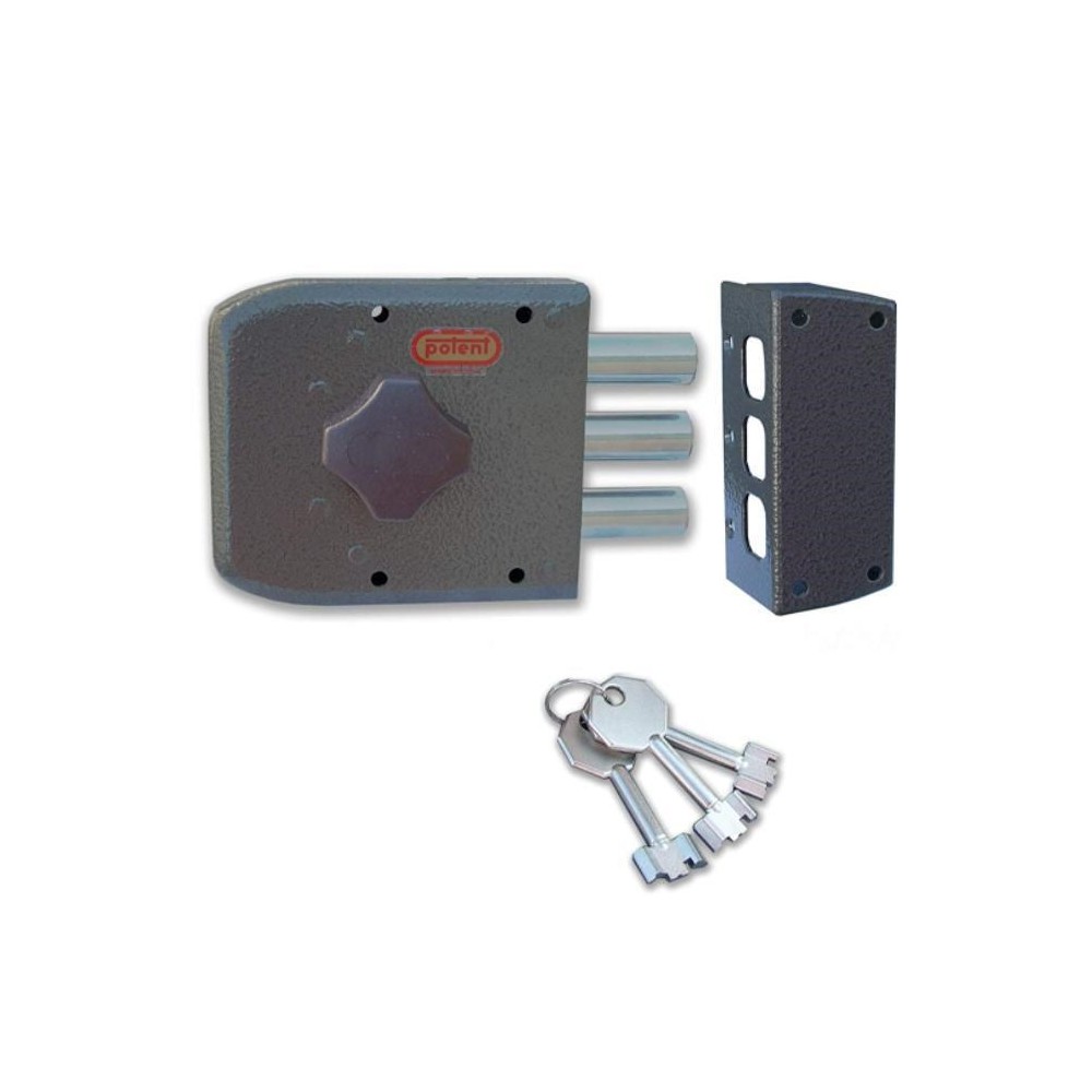 SERRATURA CILINDRO A POMPA SOLO MANDATA DX