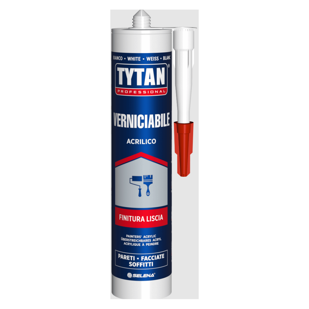 SIGILLANTE ACRILICO BIANCO TYTAN 300 ML.
