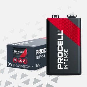 Batteria 9V Procell Intense